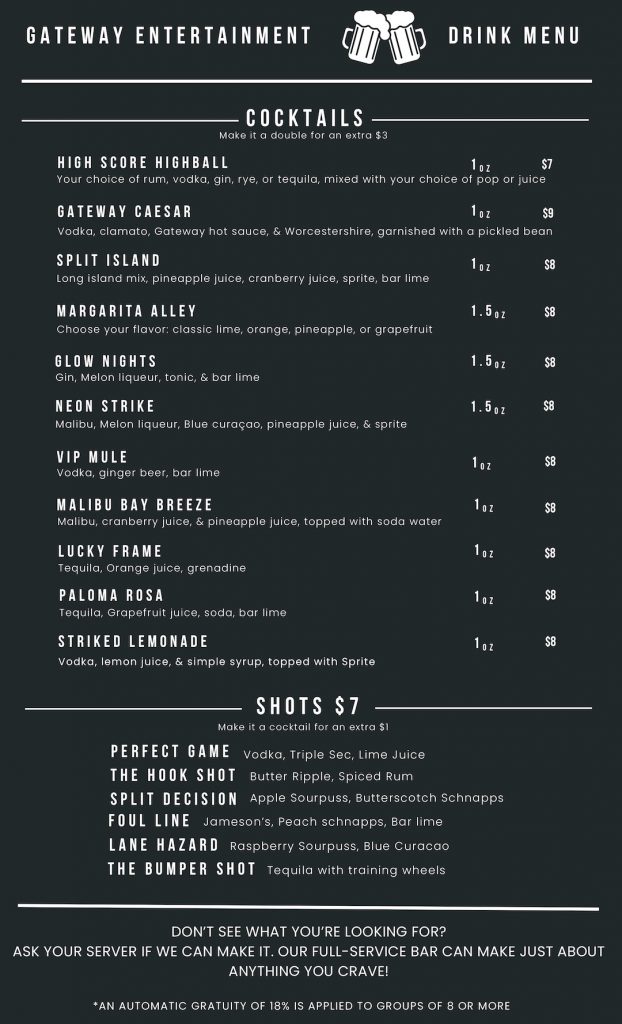 Drink Menu 02 - 2025